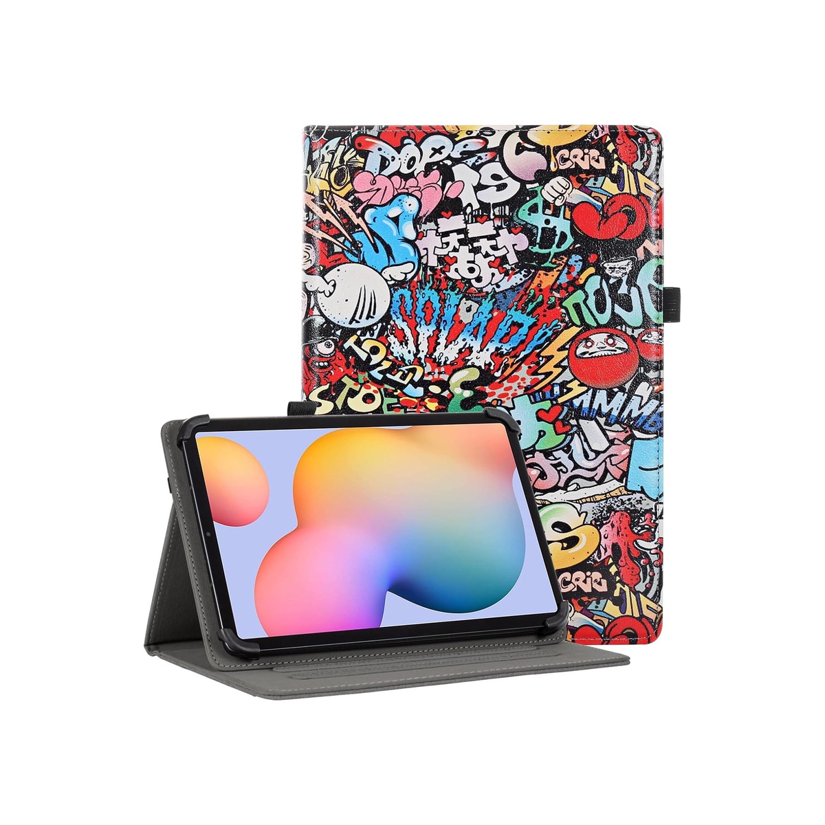 Universal 11 Inch Android Tablet Case for 10.1 Inch,Graffiti-1 Universal 11 Inch Android Tablet Case for 10.1 Inch,Graffiti - Image 1