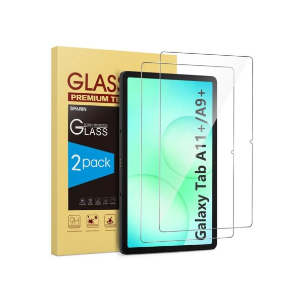 SPARIN 2 Pack Screen Protector for Samsung Galaxy Tab A11 Plus (A11+) 2025 / Tab
