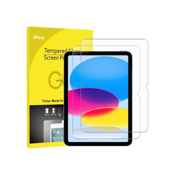 JETech Screen Protector for iPad (A16) 11th/10th Gen, 2-Pack