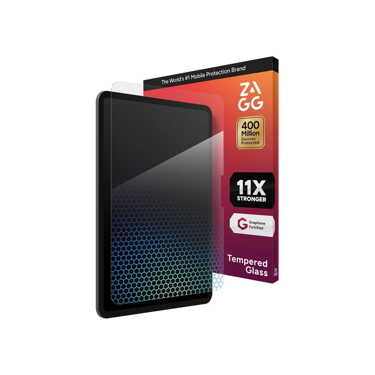 ZAGG XTR4 Screen Protector for iPad Pro 13" (M5)/ Pro 13" (M4) - 11X Stronger-1 ZAGG XTR4 Screen Protector for iPad Pro 13" (M5)/ Pro 13" (M4) - 11X Stronger - Image 1