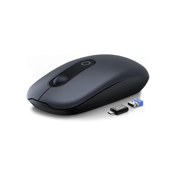 SABLUTE Wireless Mouse for Laptop, Quiet, Compact & Portable, USB-C Adapter