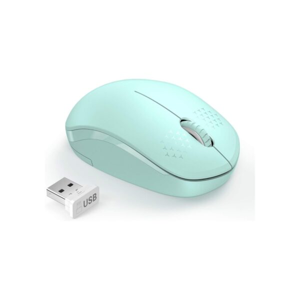 seenda Wireless Mouse for Laptop, 2.4G Noiseless Mouse with USB Receiver