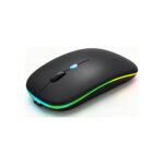 WREANU Wireless Bluetooth Mouse Rechargeable Laptop Mice with LED Lights Silent