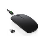 TECKNET Wireless Mouse, 4800 DPI Rechargeable Bluetooth Mouse for Laptop
