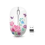 JUHOO Wireless Mouse with Nano Receiver for PC, Laptop, Notebook, Computer