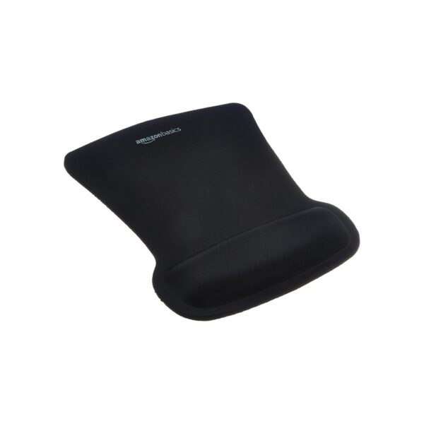 Amazon Basics Ergonomic Mouse Pad with Wrist Support for Pain Relief