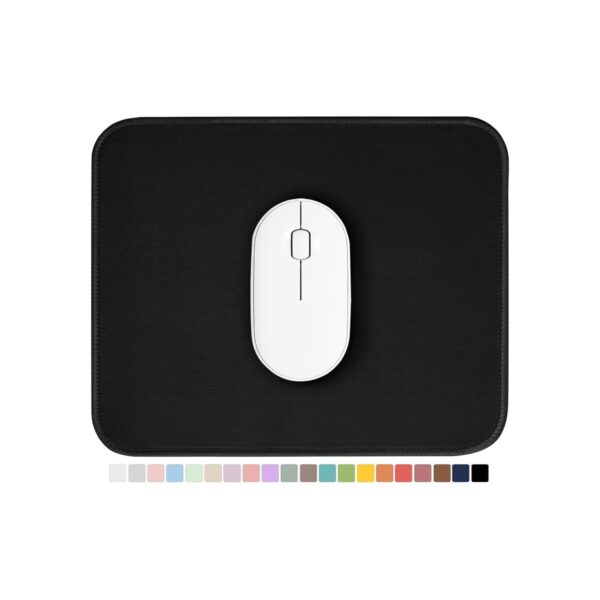 Black Mouse pad, Featuring a wear-Resistant Stitching Edge Design. It can be