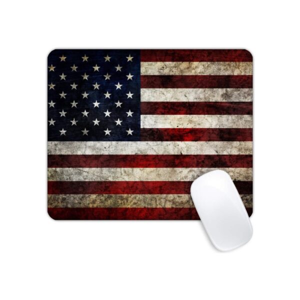 United States National Flag Mousepad Non-Slip Rubber Base Mouse Pads for