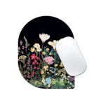 Floral Art Mouse Pad, 6 x 8 in Botanical Painting Design