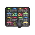Mouse Pad with Stitched Edge, Computer Mouse Mat with Non-Slip Rubber Base