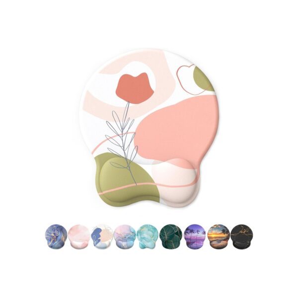 eulps Mouse Pad with Wrist Rest, Comfortable Computer Mousepad with Gel Wrist
