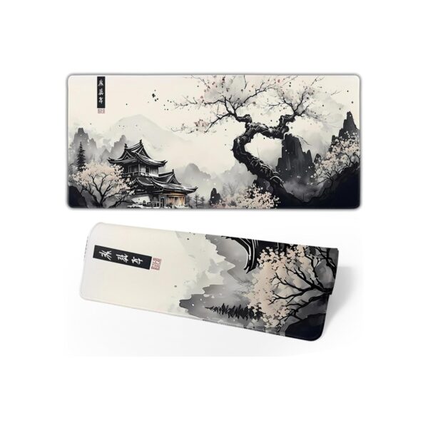 Japanese Mouse Pad, Large Japanese Desk Mat, XL Anime Gaming Keyboard Mat