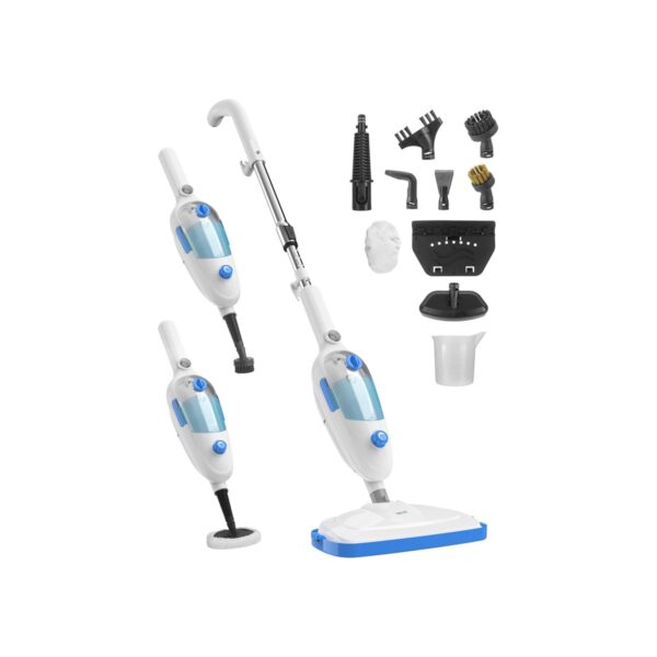 Steam Mop for Floor Cleaning, 10in1 Multi Purpose Handheld Steamer Cleaner