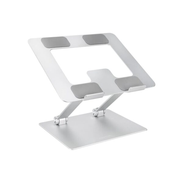 Amazon Basics Sturdy and Portable Ergonomic Laptop Stand for Desk