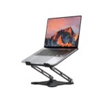 LOXP Adjustable Laptop Stand for Desk, Portable Airflow Laptop Riser Holder