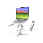 OMOTON LA10 360° Rotating Laptop Stand Riser for Desk