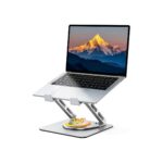 RIWUCT 360° Rotatable Laptop Stand for Desk Adjustable Height