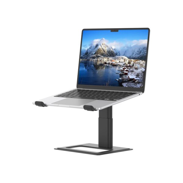 SOUNDANCE Adjustable Laptop Stand, Ergonomic Aluminum Riser for 10-17.3”