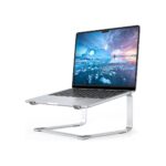 SOUNDANCE Laptop Stand for Desk, Ergonomic Metal Computer Riser for 12-17.3 Inch