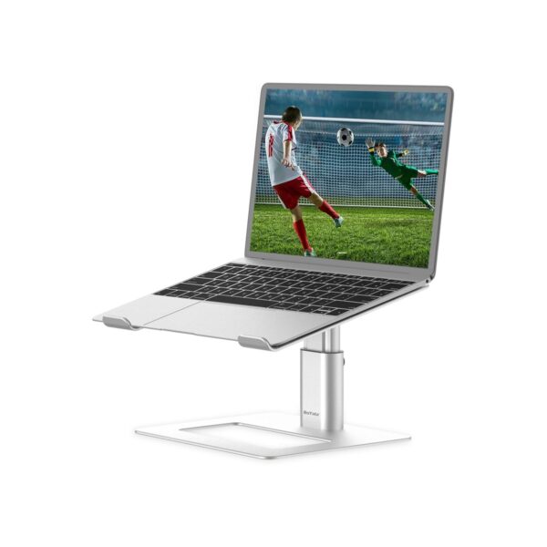 BoYata Laptop Stand, Ergonomic Aluminum Height Adjustable Computer Stand Laptop