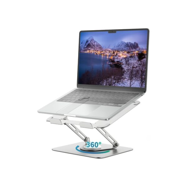 ALASHI Laptop Stand for Desk with 360° Rotating Base