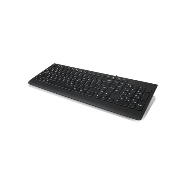 Lenovo 300 USB Keyboard, Wired, Adjustable Tilt, Ergonomic, Windows 7/8/10