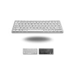 Macally Wireless Bluetooth Keyboard for Mac - Premium Multi Device Connectivity