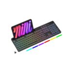 Soueto Wireless Keyboard with 7-Color RGB Backlit