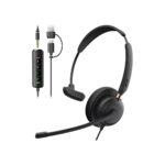 Acer USB Headset with Microphone, Clear Sound Quality for Call & Meetings