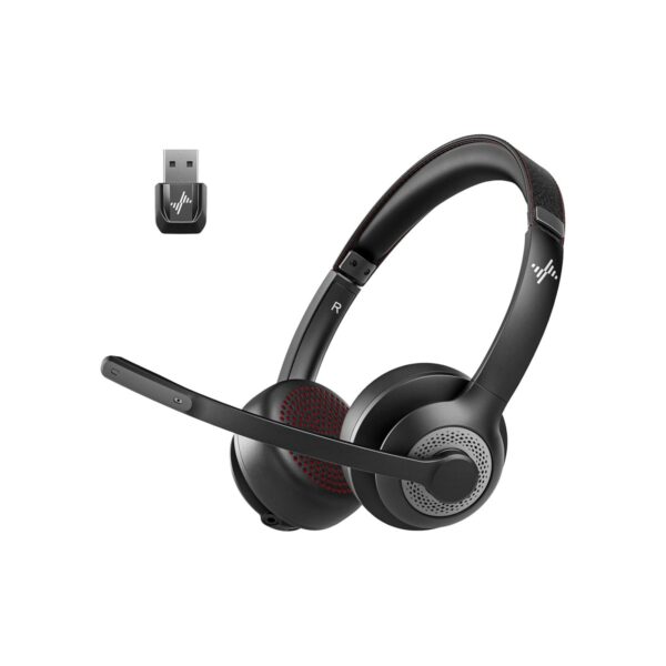 JIAMQISHI Wireless Headset with Mic for Work