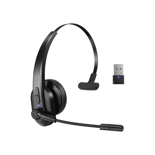 Sarevile Bluetooth Headset with USB Dongle for Computer