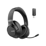 H300 Wireless Headphones with Microphone, Over Ear Bluetooth Headsets with USB