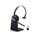 Bluetooth Headset, Wireless Headset with Microphone for PC