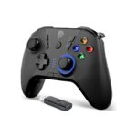 EasySMX 2.4G Wireless Controller for PC,Steam Deck,PS3,Android TV,Black.