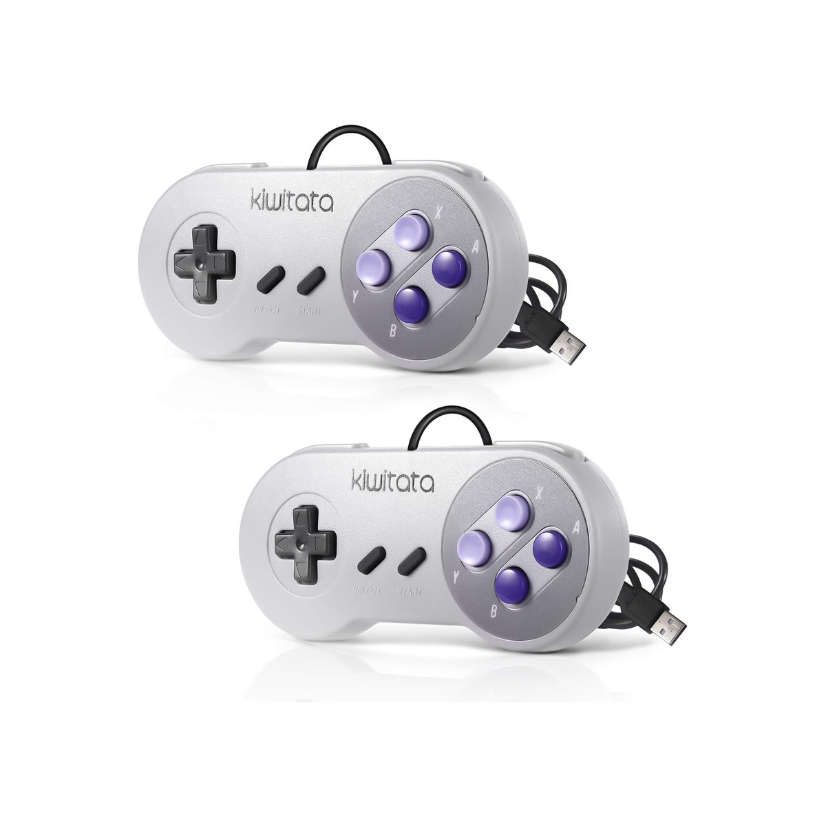 KIWITATA 2X Classic SNES USB Controller for PC Gamings-1 KIWITATA 2X Classic SNES USB Controller for PC Gamings - Image 1