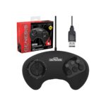 Retro-Bit BIG6 USB 8-Button Arcade Controller Pad for Sega Genesis Mini, Switch