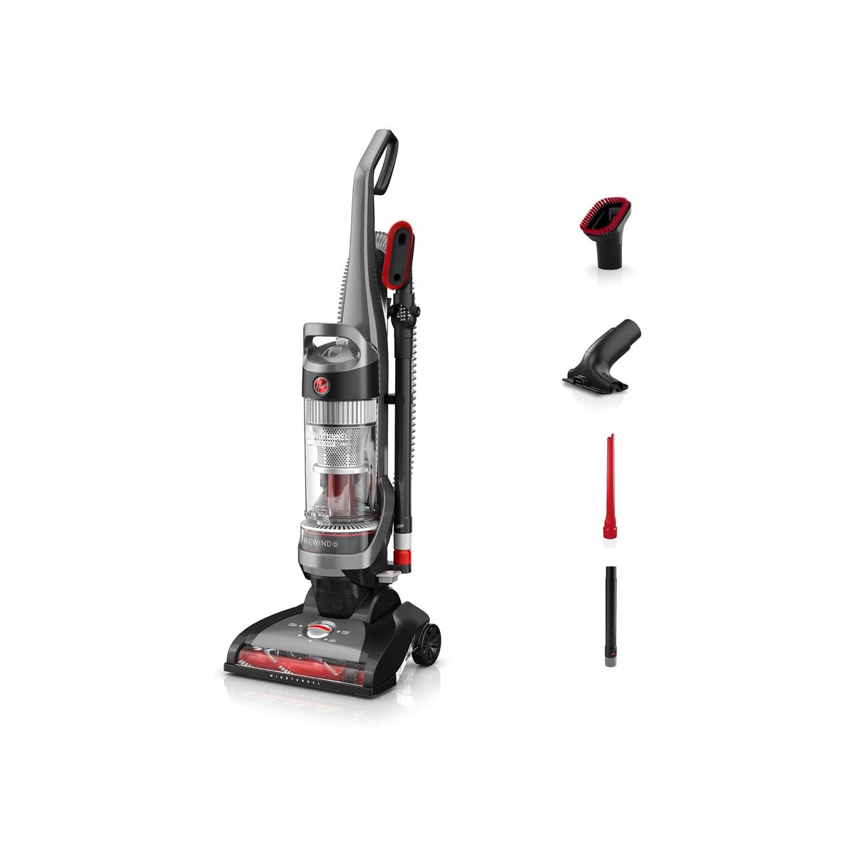 Hoover WindTunnel Cord Rewind Pro Bagless Vacuum Cleaner-1 Hoover WindTunnel Cord Rewind Pro Bagless Vacuum Cleaner - Image 1