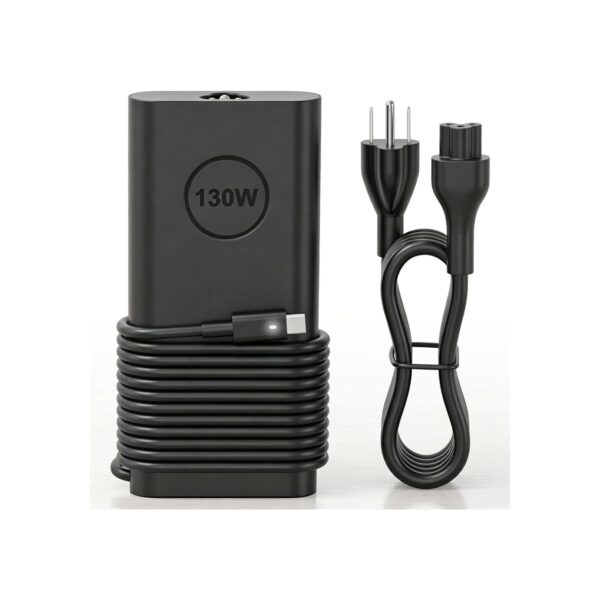 130W USB C Laptop Charger Compatible with Dell XPS 15 17 9575 9500 9510 9520