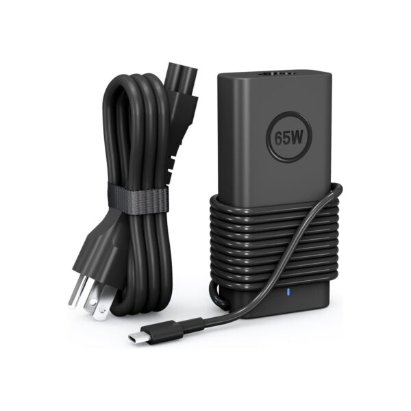 65W USB-C Compatible with Dell Laptop Charger XPS 13 and Latitude Charger 3340
