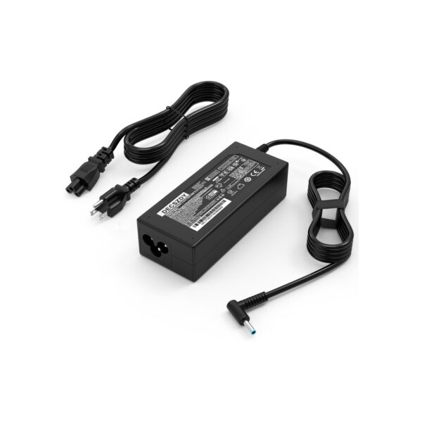 DECSZDY Laptop Charger Replacement for HP Laptop Computer 45W Smart Blue Tip