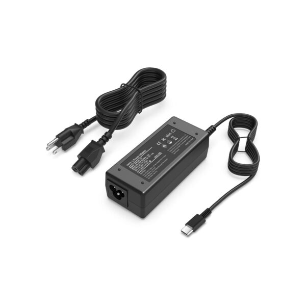 65W USB C Laptop Charger Replacement for HP Laptop Chromebook