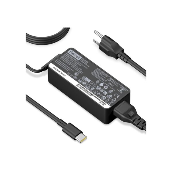 Charger Compatible with Lenovo Laptop Computer Thinkpad Yoga Chromebook USB C