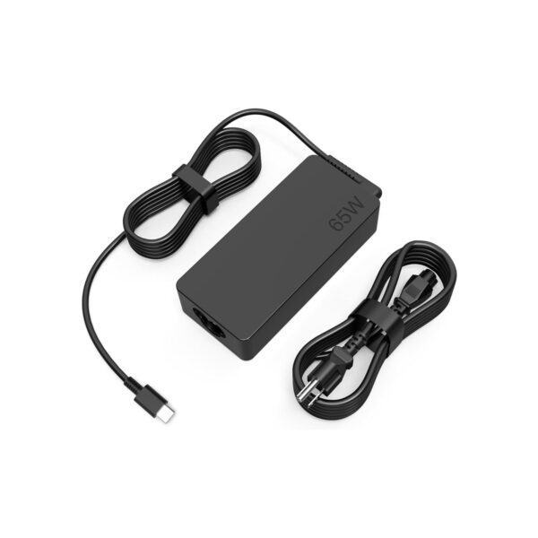 65W USB C Laptop Charger Compatible with Lenovo ThinkPad X1 X13 T14 T15 E14 E15