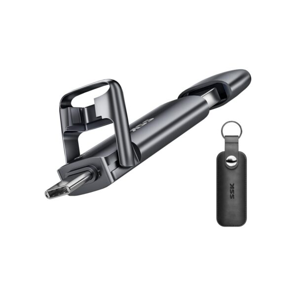 SSK 1TB USB Drive,External SSD Fast 550MB/s 2-in-1 Dual-Drive Type C+ A USB3.2