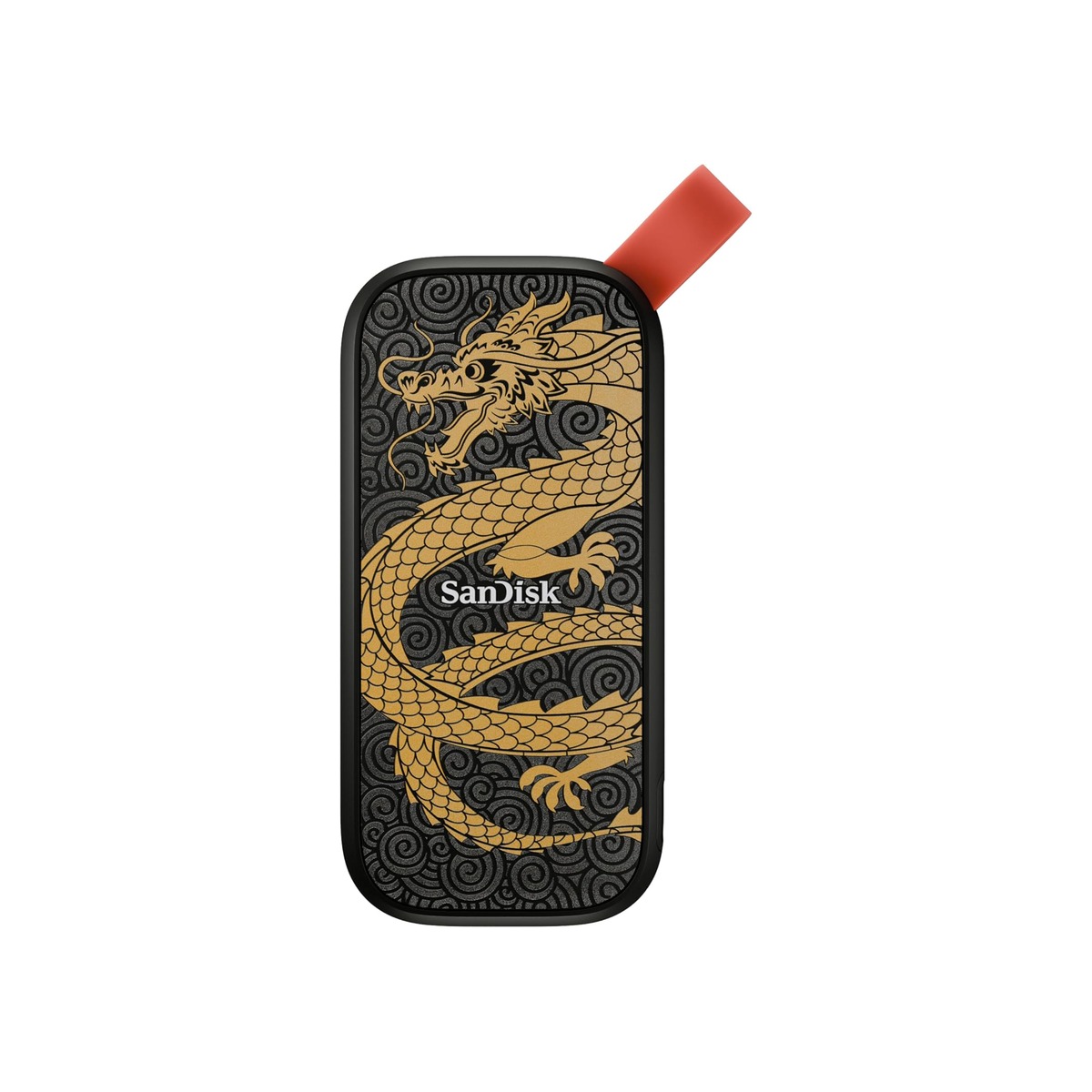 SANDISK 1TB Portable SSD, Dragon Edition - Up to 800MB/s, USB-C, USB 3.2 Gen 2-1 SANDISK 1TB Portable SSD, Dragon Edition - Up to 800MB/s, USB-C, USB 3.2 Gen 2 - Image 1