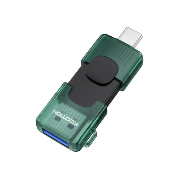 KOOTION 32GB Dual USB-A & Type-C Flash Drive up to 100MB/s USB 3.2 Gen 1