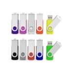 Aiibe 10 Pack 128GB Flash Drive USB Drive Thumb Drives USB 2.0 Memory Stick Jump