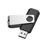 RAOYI 32GB USB 2.0 Flash Drive Swivel Metal Memory Stick Thumb Drive for Data