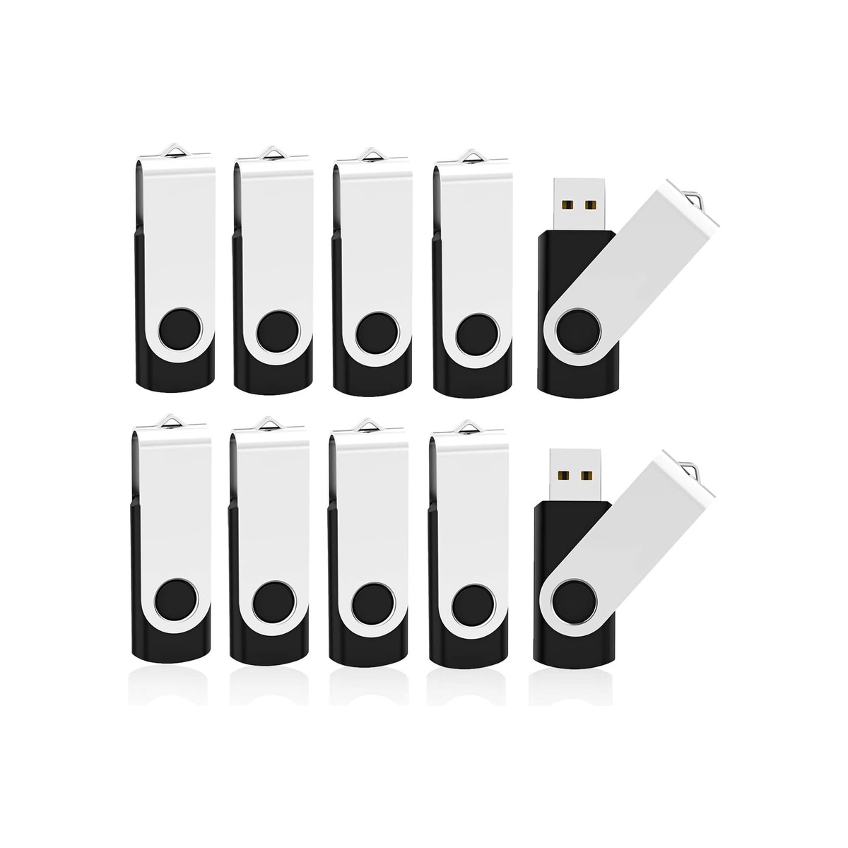 64GB Flash Drive KOOTION 10 Pack USB 2.0 Flash Drive 64GB USB Flash Drives Thumb-1 64GB Flash Drive KOOTION 10 Pack USB 2.0 Flash Drive 64GB USB Flash Drives Thumb - Image 1