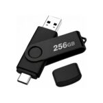 USB Flash Drive 256GB, 2-in-1 Type-C and USB-A Thumb Drive